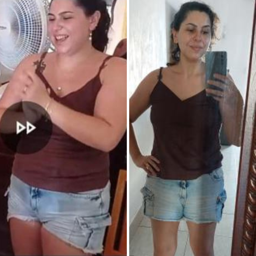 Menos 2 números no manequim em 1 semana