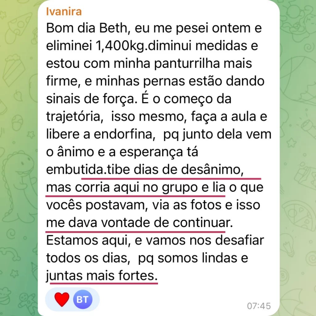 Depoimentos-motivação